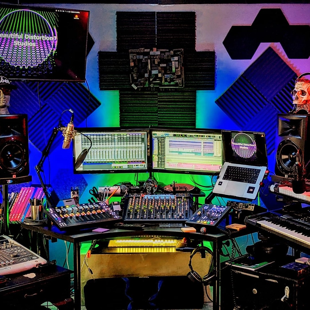 Beautiful Distortion Studios - Full Studio Setup